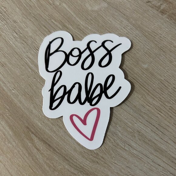 A Wandering Mind design Other - 3 for $12 Boss Babe sticker